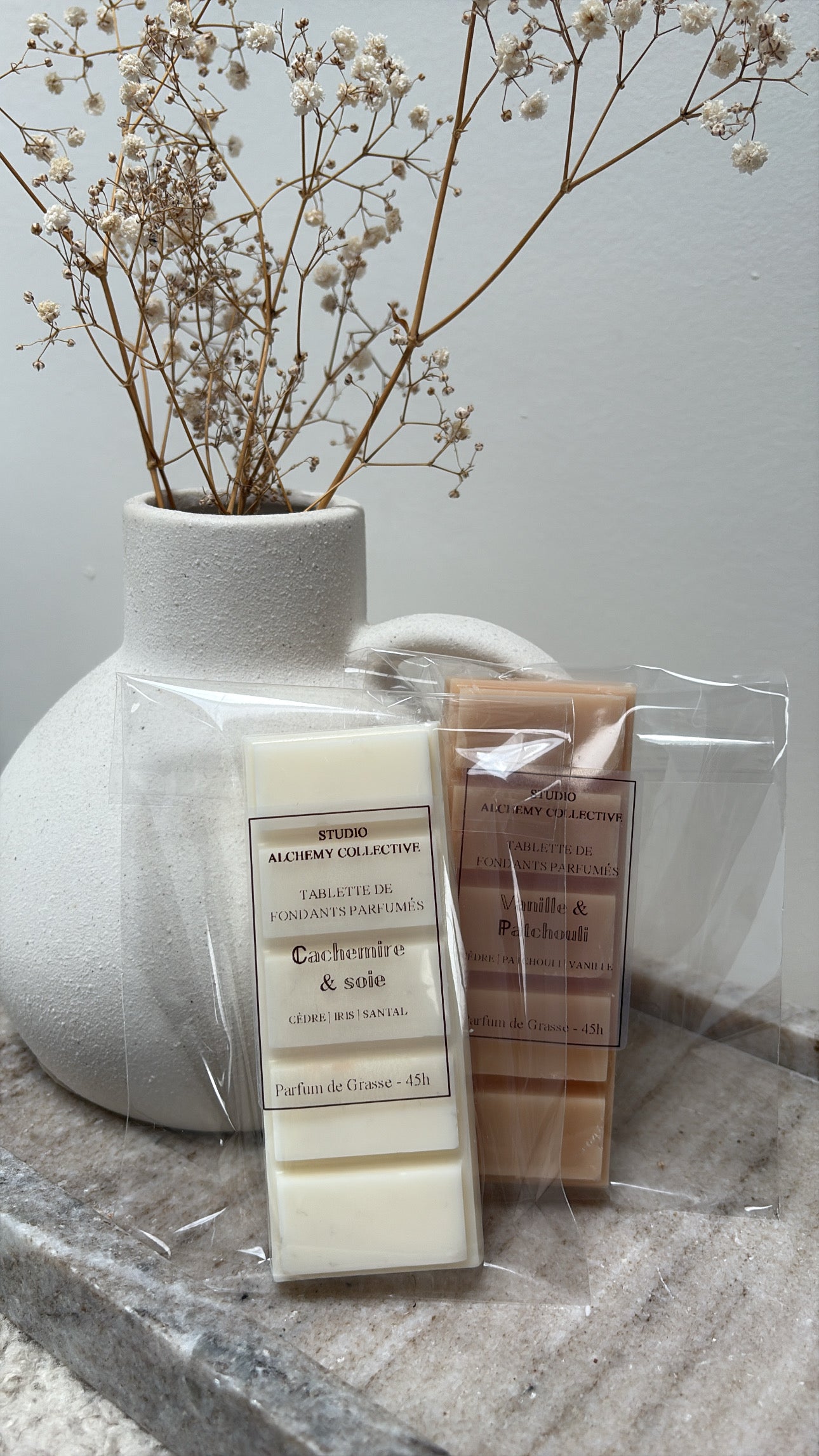 Tablette de fondant parfumée