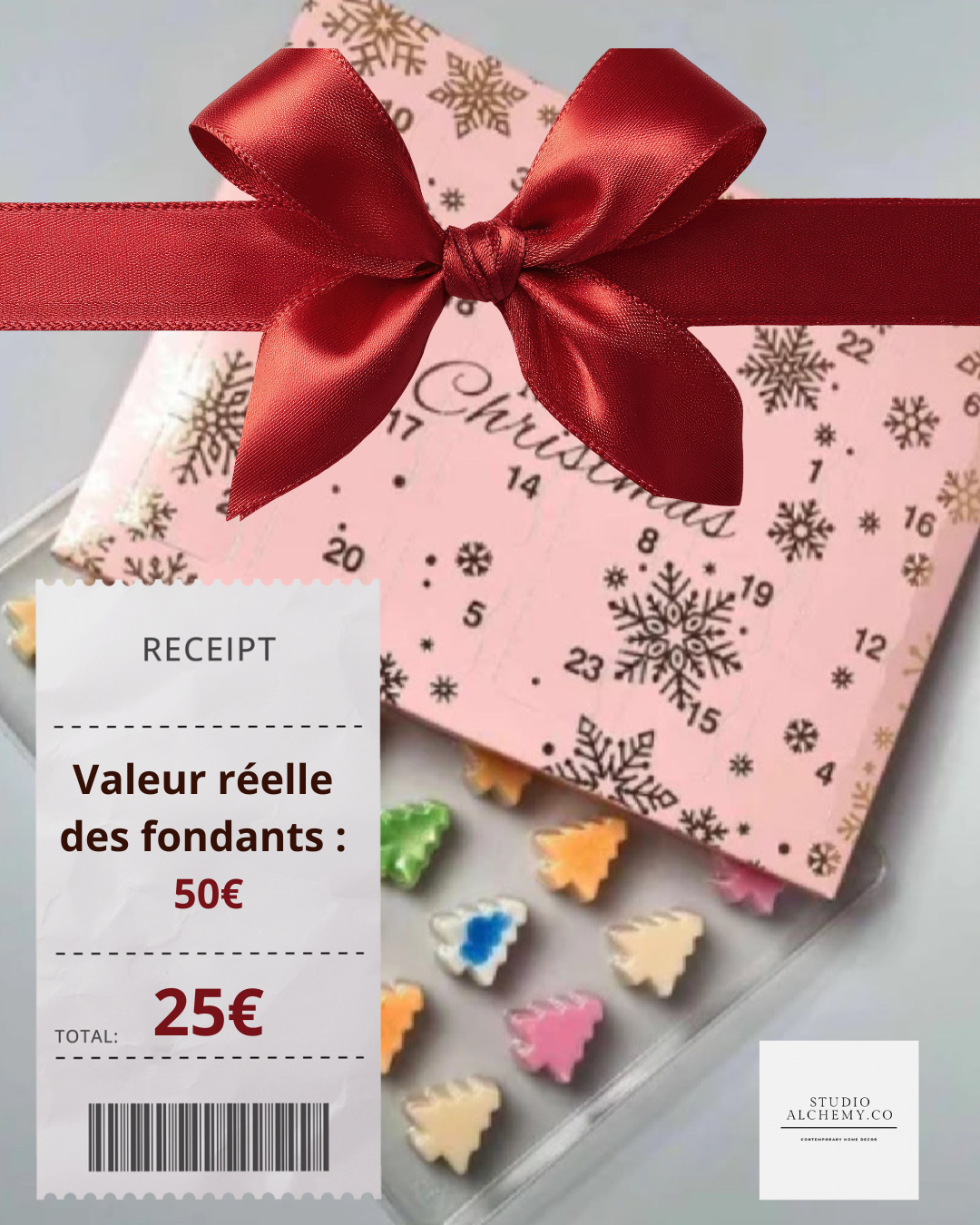 Calendrier de l’Avent Fondants - 24 cases 🎅🏽