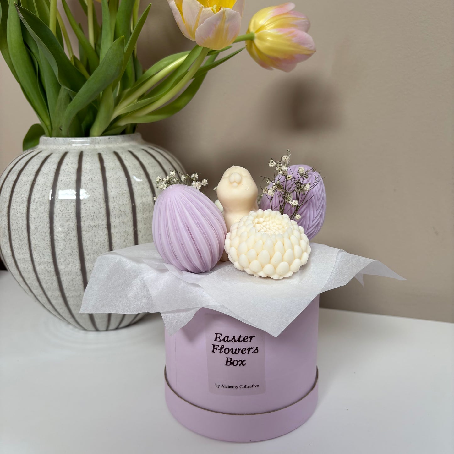 Easter - Flower Box - Purple