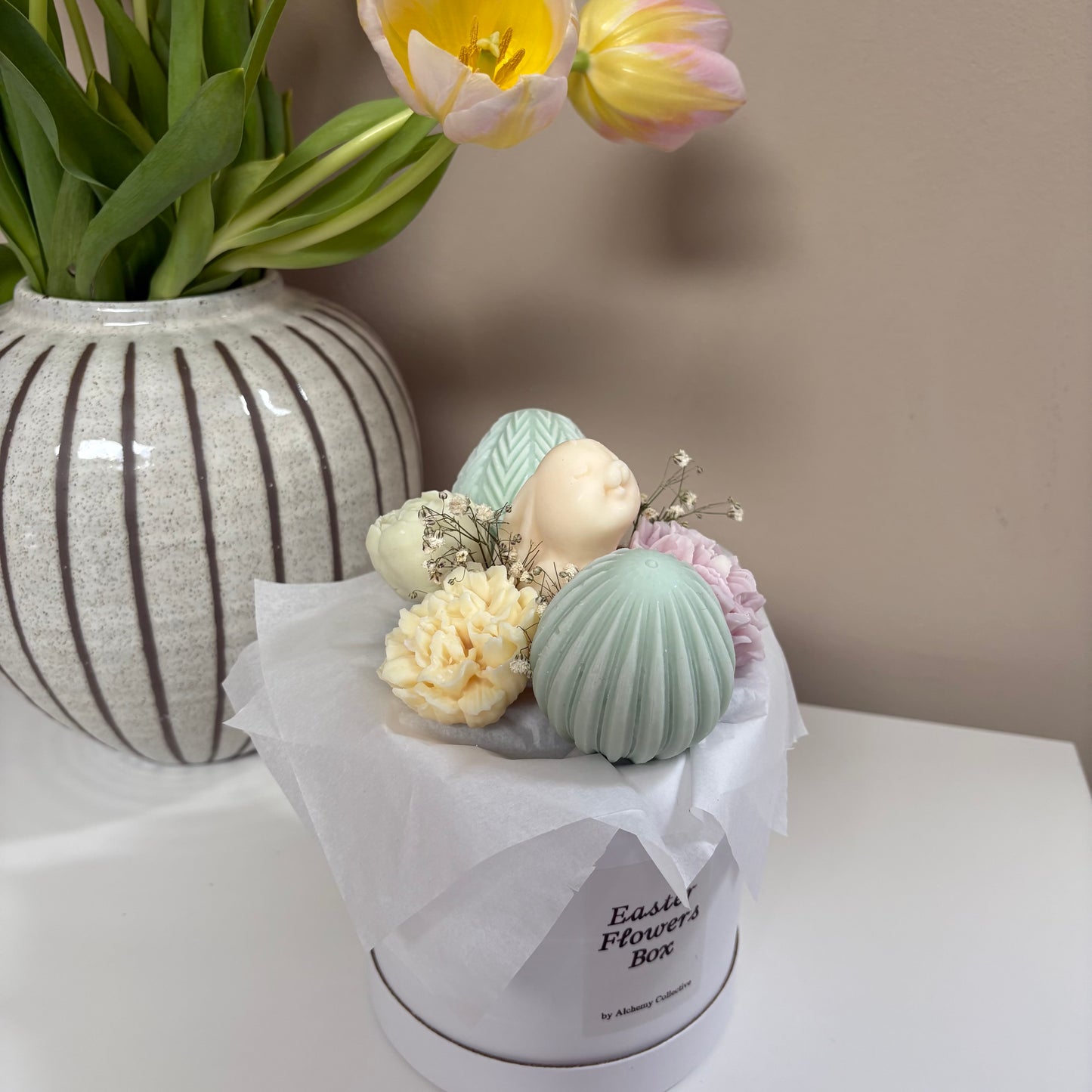 Easter - Flower Box - White