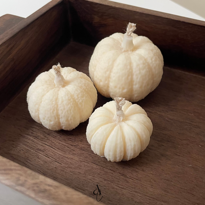 Trio Textured Pumpkin