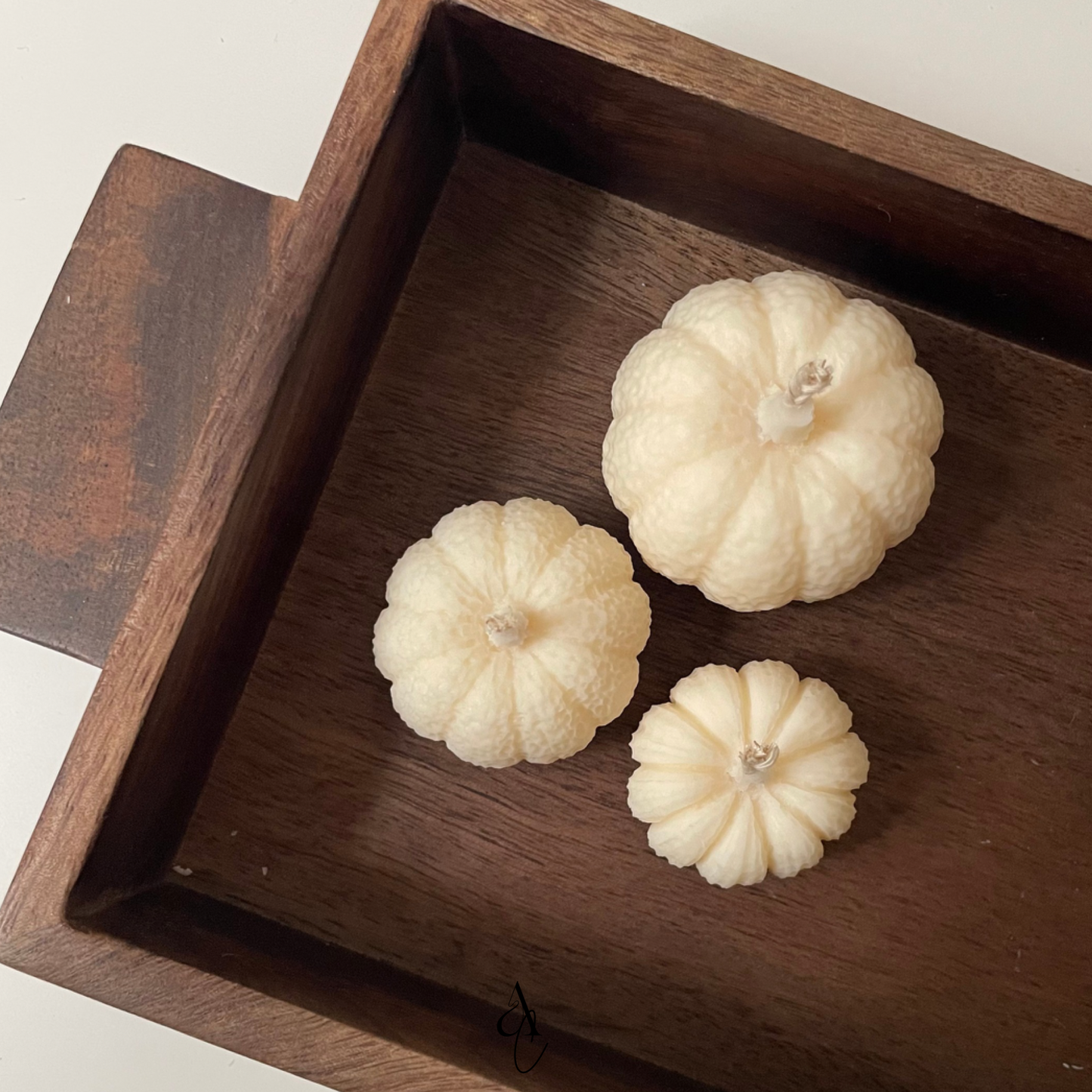 Trio Textured Pumpkin