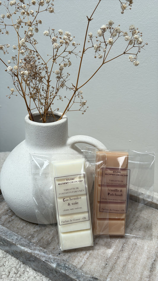 Tablette de fondant parfumée