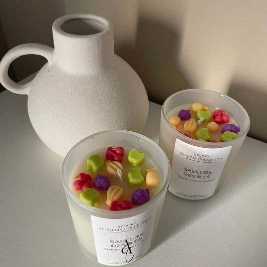 Bougie en pot - Sunset