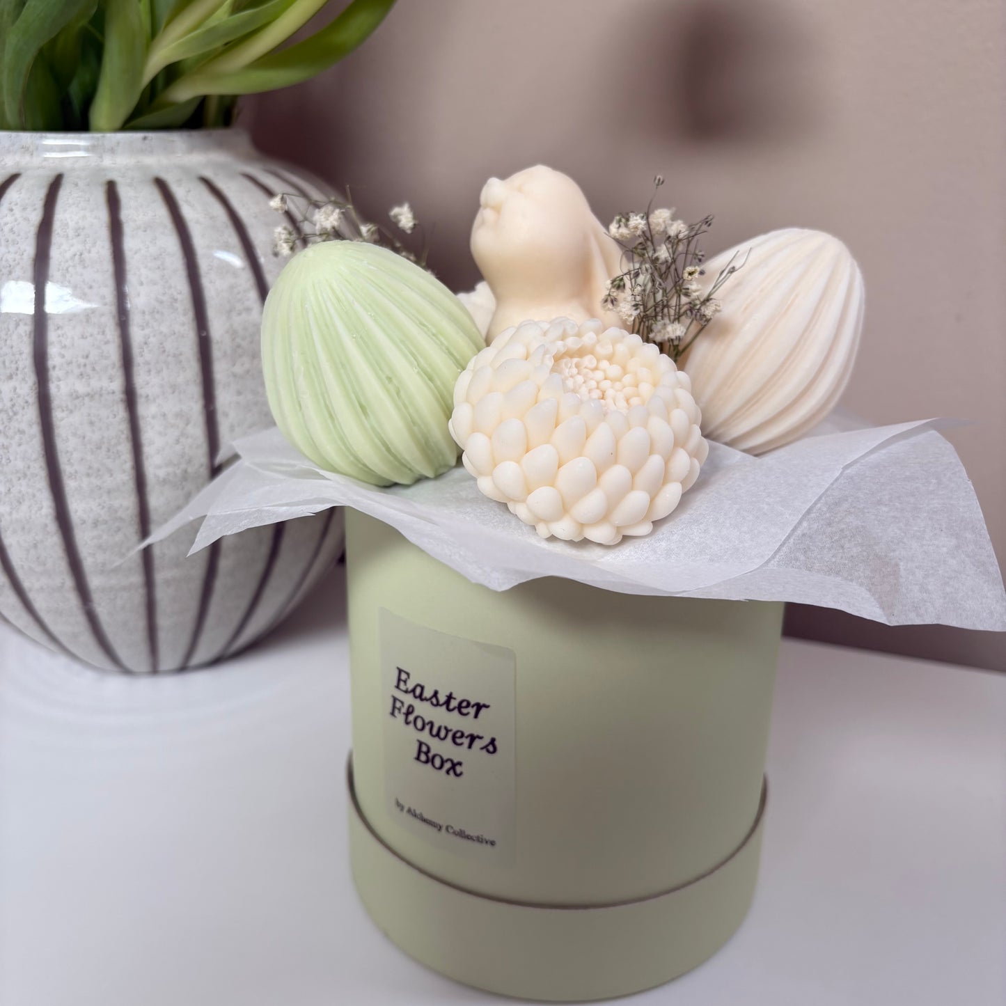 Easter - Flowers Box - Green
