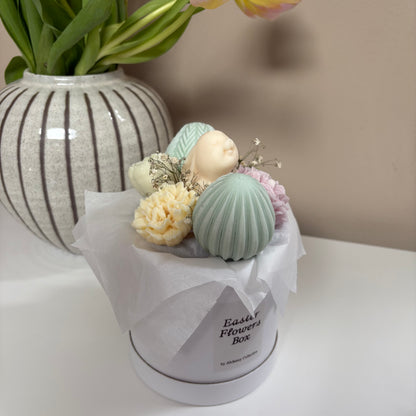Easter - Flower Box - White